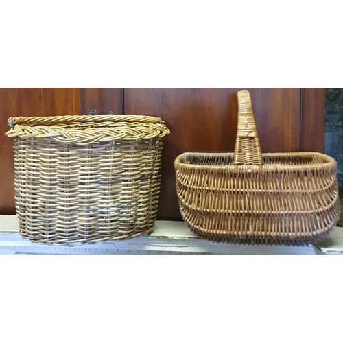 849 - A quantity of Items to include a Lloyd Loom style chair, two baskets, a bentwood chair and a quantit... 