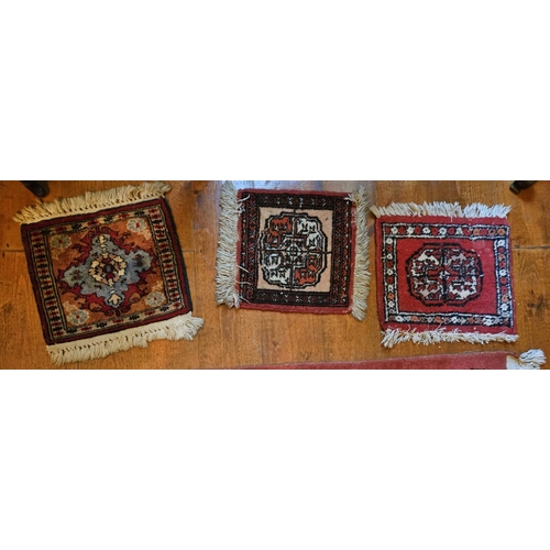 86 - Three Persian Prayer Mats.