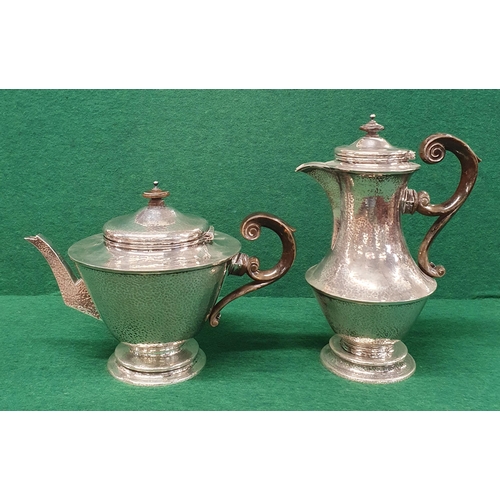 944 - A superb Belfast Silver Sharman D Neill four piece Silver Tea/Coffee Set 2010 gms approx. A retail b... 