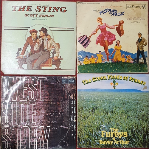 950A - A Large selection of Vinyl Records.(over 35) Abba, Aretha Franklin, Beatles, Simon & Garfunkel, Lena... 