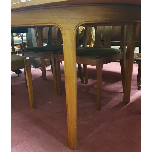 578 - Of Superb quality. A G Plan mid century Teak Dining Table. 205 x 99 x H 75 cm approx.