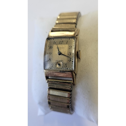 348 - A Vintage Waltham Men's Watch.