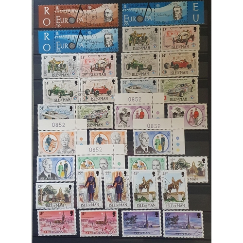 416A - A large collection of Isle of Man Stamps.