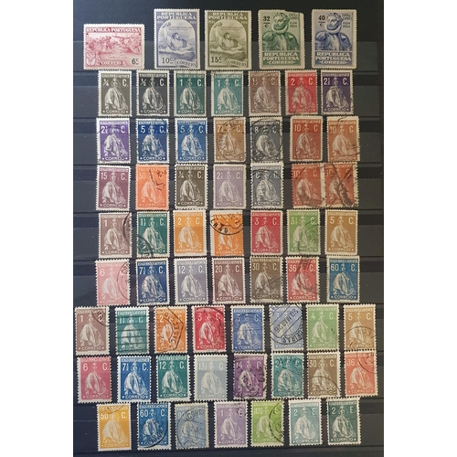 415 - A large collection of Portugal Stamps 1853 - 2001.