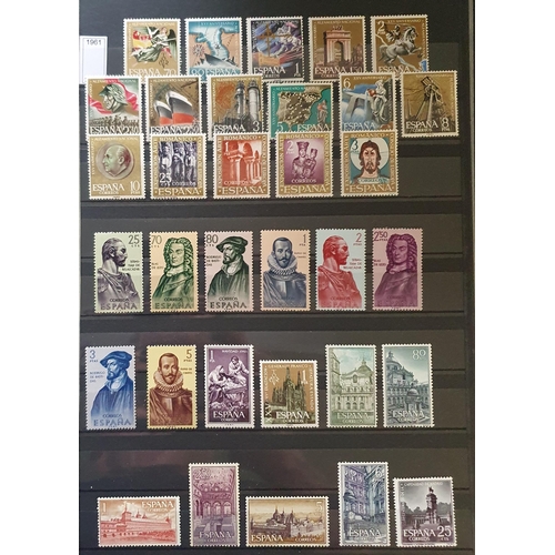 414A - A large collection of Spanish Stamps 1961 - 1997.