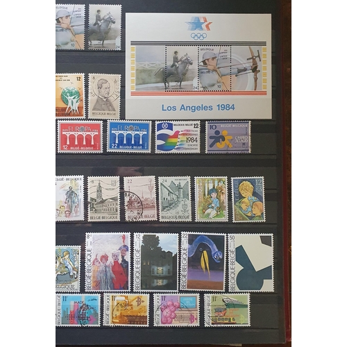 411A - A large collection of Belgium Stamps 1944 - 2011.