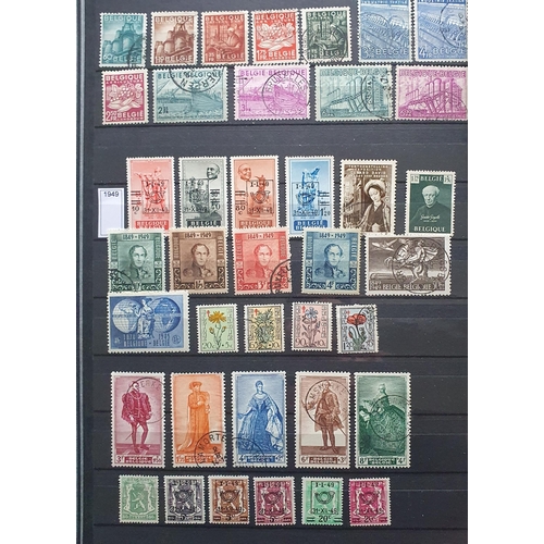 411A - A large collection of Belgium Stamps 1944 - 2011.