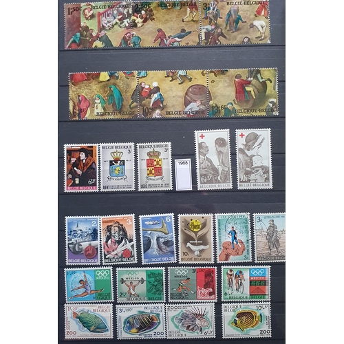 411A - A large collection of Belgium Stamps 1944 - 2011.