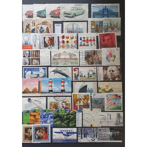 410 - A large collection of German Stamps, 1948 - 2012.