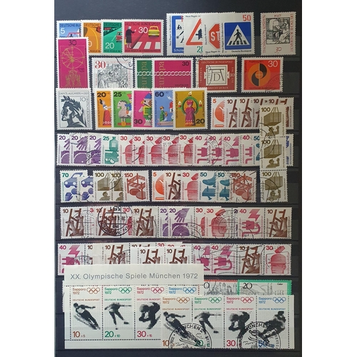 410 - A large collection of German Stamps, 1948 - 2012.