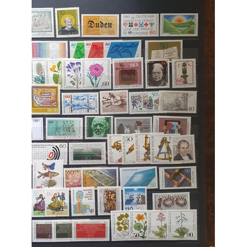 410 - A large collection of German Stamps, 1948 - 2012.