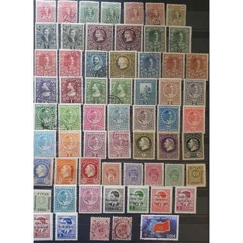 422 - A large collection of Yugoslavia and Albania Stamps.