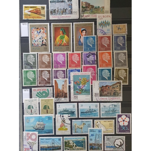 419A - A large collection of Turkey Stamps, 1863 - 2011.