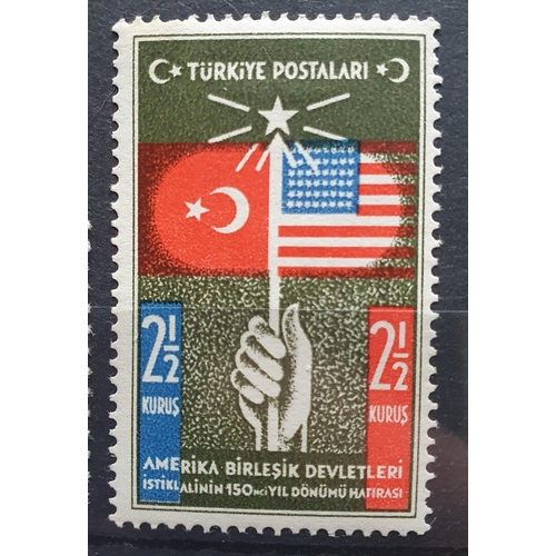 419A - A large collection of Turkey Stamps, 1863 - 2011.