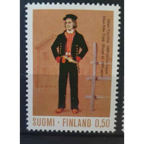 418 - A large collection of Finland and Baltic States Stamps.