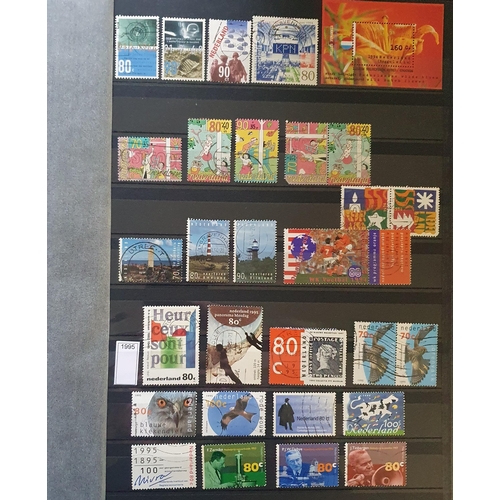 417A - A large collection of Holland Stamps, 1852 - 2010.