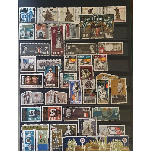 417 - A large collection of Gibraltar, Cyprus and Malta Stamps.