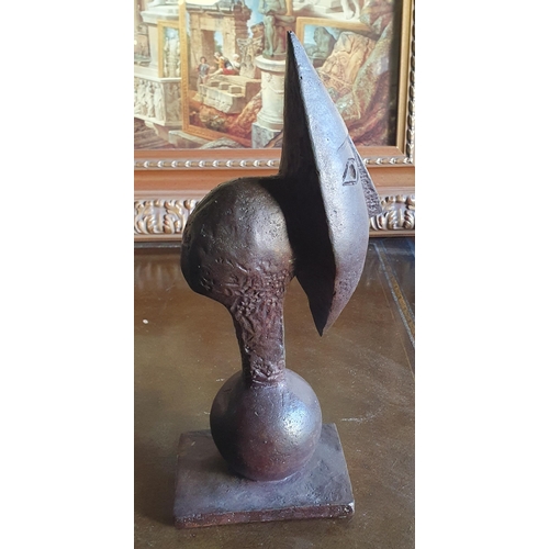 780 - A good Picasso style Bronze. No apparent signature. H 33 cm approx.