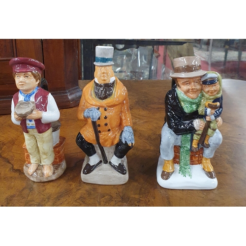 994 - A good set of six Woods and Sons Dickens figures.