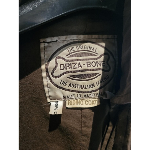 978 - A DRYAZ-BONE Riding wax Jacket, size M.