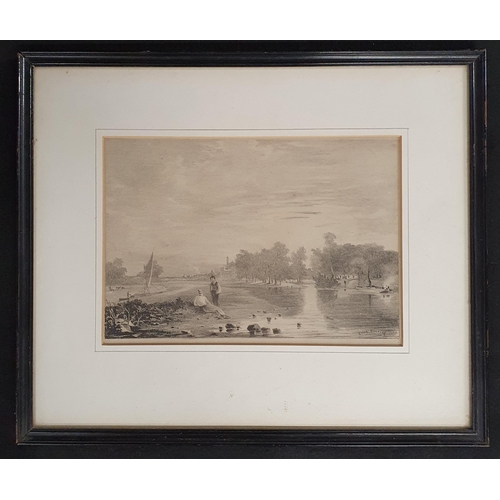 1 - Two 19th Century Engravings. 33 x39 cm approx.