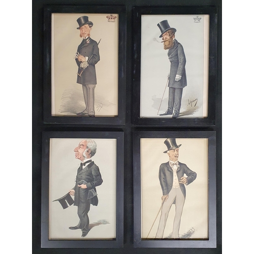 100 - A good set of eight Spy/Vanity Fair Prints. 34 x 24 cm approx.