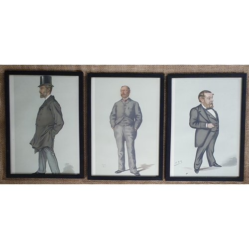 89 - A good set of eight Spy/Vanity Fair Prints. 31 x 23 cm approx.