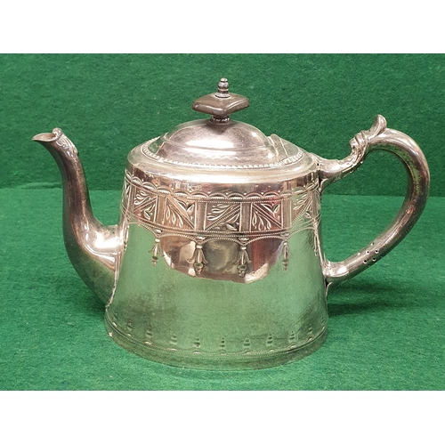 711 - A good quantity of Silver Plate to include a Tea Set, Flatware etc.