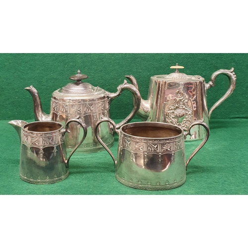 711 - A good quantity of Silver Plate to include a Tea Set, Flatware etc.