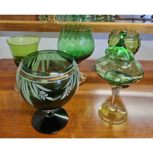 450 - A quantity of Murano and other Glassware.