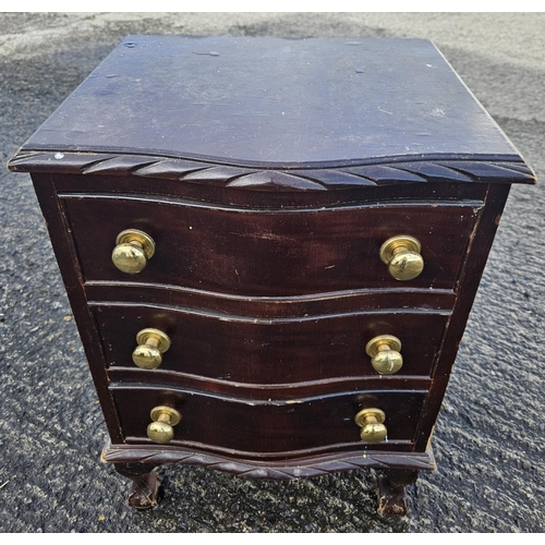 1189 - A late 19th Century Mahogany octagonal centre Table a 19th Century Pine Chest a Side Table and other... 