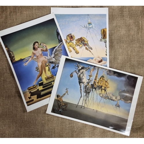 245 - A folio of Salvador Dali colour Prints.