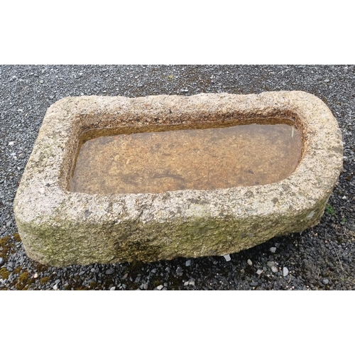 1316 - A fantastic Granite Trough. Please bring help if you purchase.