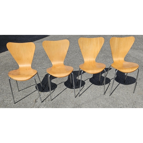 1326 - Four Restaurant Chairs.