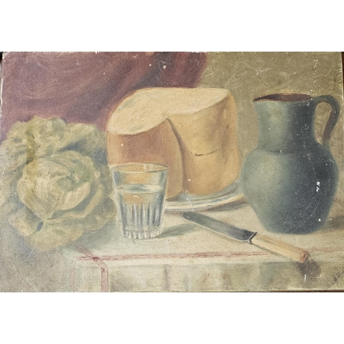 54 - Annie Starkey, Irish (FL.1909-1920S) c late 19th Century - early 20th Century Oil on Canvas still li... 