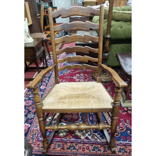 242 - A 20th Century Ash Rocking Chair. W 56 x SH 42 x BH 98 cm approx.