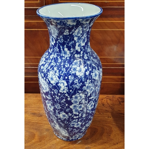 125 - A 19th Century Spode Centre Dish along with decorative tea Pots, a blue ground Vase and four Kellcra... 