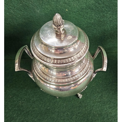 533 - Property of a Lady; A most fantastic 19th Century Silver plate coffee Set consisting of two coffee P... 