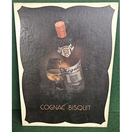 546 - A vintage Cognac Advertising.