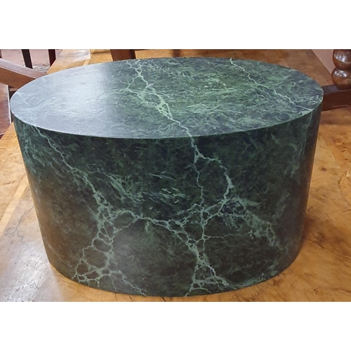 247 - A good marble effect Base. 32 x 19 x H 20 cm approx.