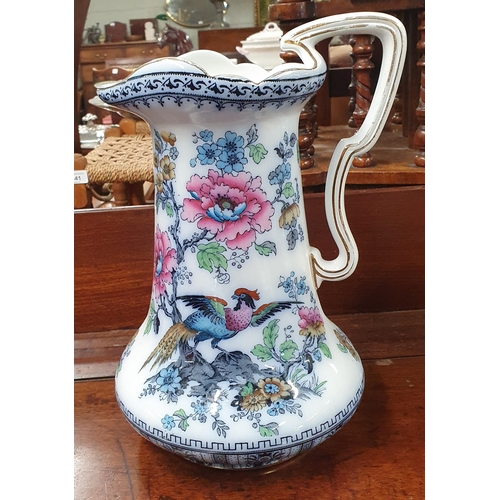 453 - A 19th Century Losol ware Jug along with a 19th Century Adams Tankard, a Stoneware style Jug etc.