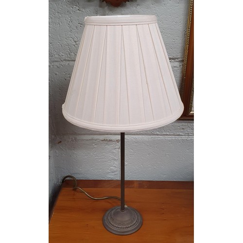 109A - A neat heavy Brass Table Lamp.