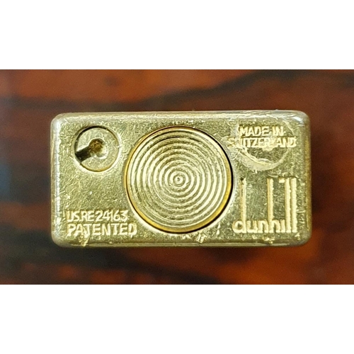 647 - A good Dunhill Wisteria Lighter, US.RE 24163 patent number.