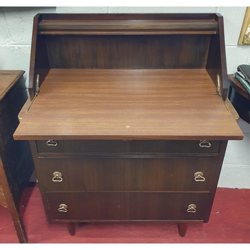 134 - An early to mid 20th Centaury Retro Desk. W 80 x 42 x H 102 cm approx.