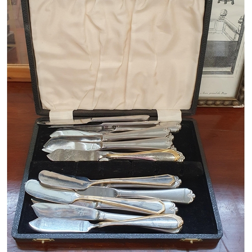 194 - A good quantity of cased Flatware.