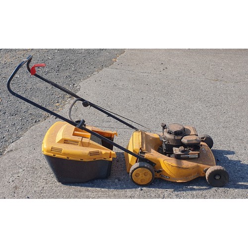 900 - A petrol Stiga Lawn Mower.