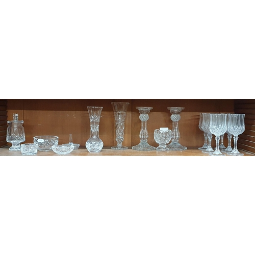 11 - A good quantity of Crystal. Various makers.