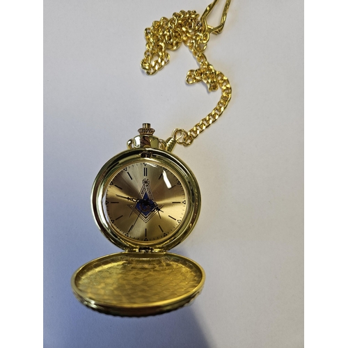 664 - Two Masonic pocket Watches.