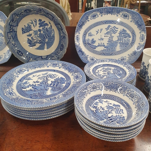 800 - A large quantity of English Churchill Dinnerware along with others.