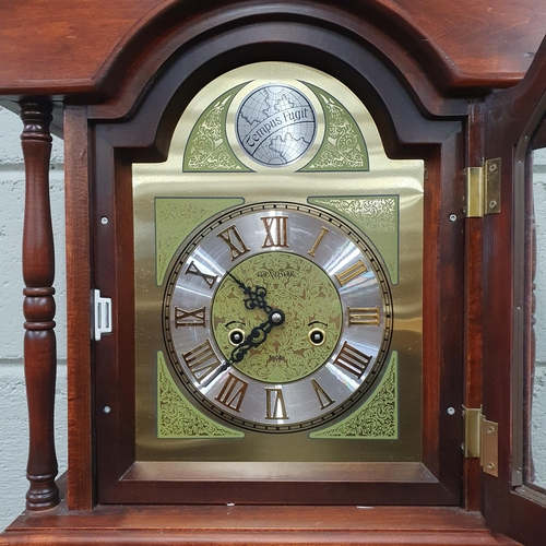 183 - A 20th Century Tempus Fugit Longcase Clock. W 50 x H 190 cm approx.